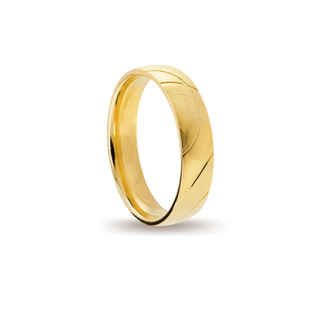 Βέρες Σετ Χρυσές με Χάραγμα MASCHIO FEMMINA 022-E - themelidisjewels